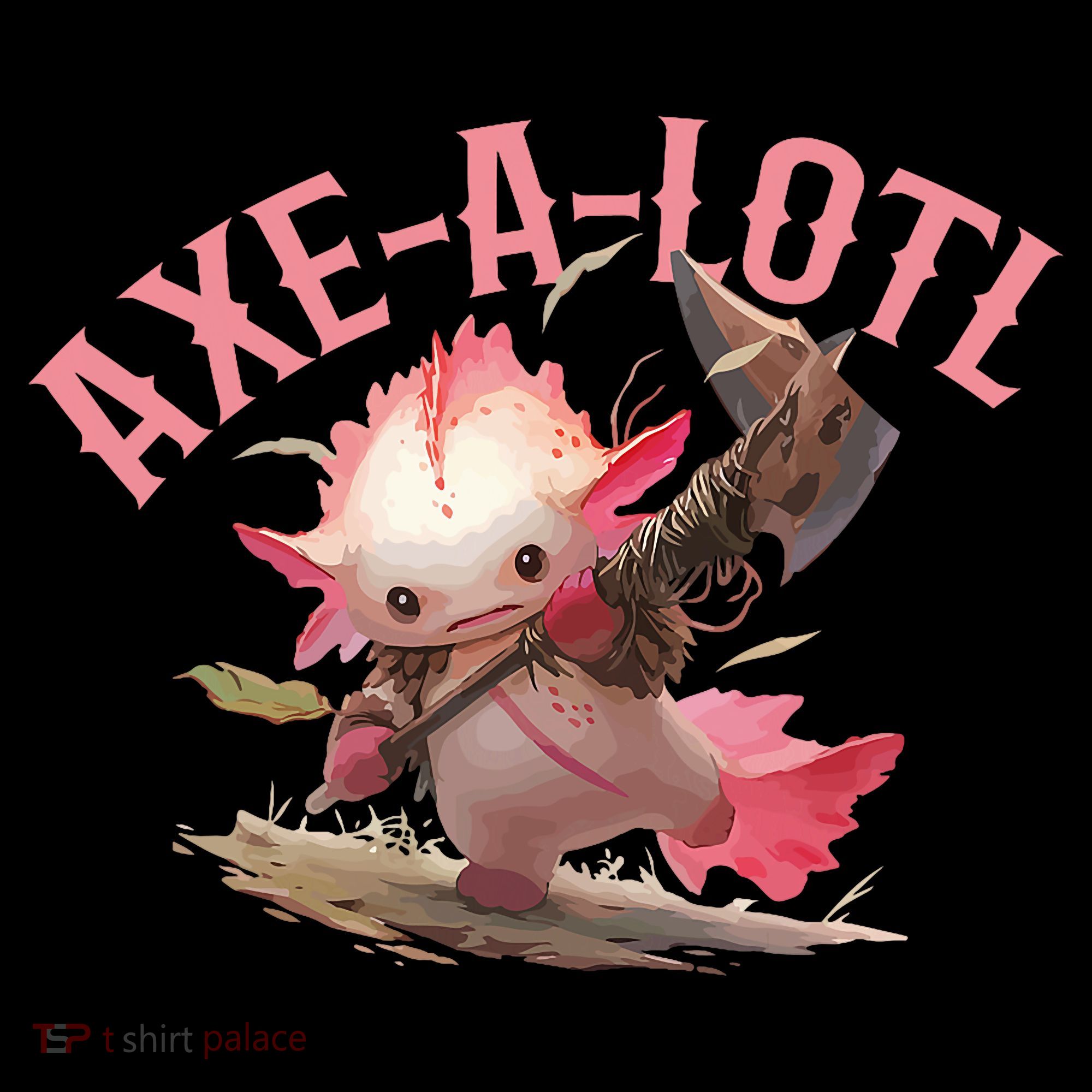 Axolotl Axt-A-Lotl Funny Viking Axe Throwing Lumberjack Coffee Mug
