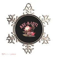 Axolotl Axt-A-Lotl Funny Viking Axe Throwing Lumberjack Ornament thumb 0
