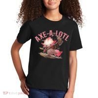 Axolotl Axt-A-Lotl Funny Viking Axe Throwing Lumberjack Kids T-Shirt thumb 2