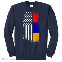 Armenian American Flag T Pride Armenia Usa Tees Sweatshirt thumb 0