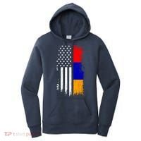 Armenian American Flag T Pride Armenia Usa Tees Women's Hoodie thumb 0