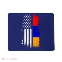 Armenian American Flag T Pride Armenia Usa Tees Mousepad thumb 0