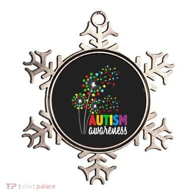 Autism Awareness Flower Autism Flower Ornament