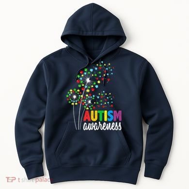 Autism Awareness Flower Autism Flower Hoodie