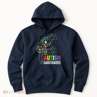 Autism Awareness Flower Autism Flower Hoodie thumb 0