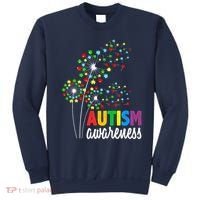 Autism Awareness Flower Autism Flower Sweatshirt thumb 0