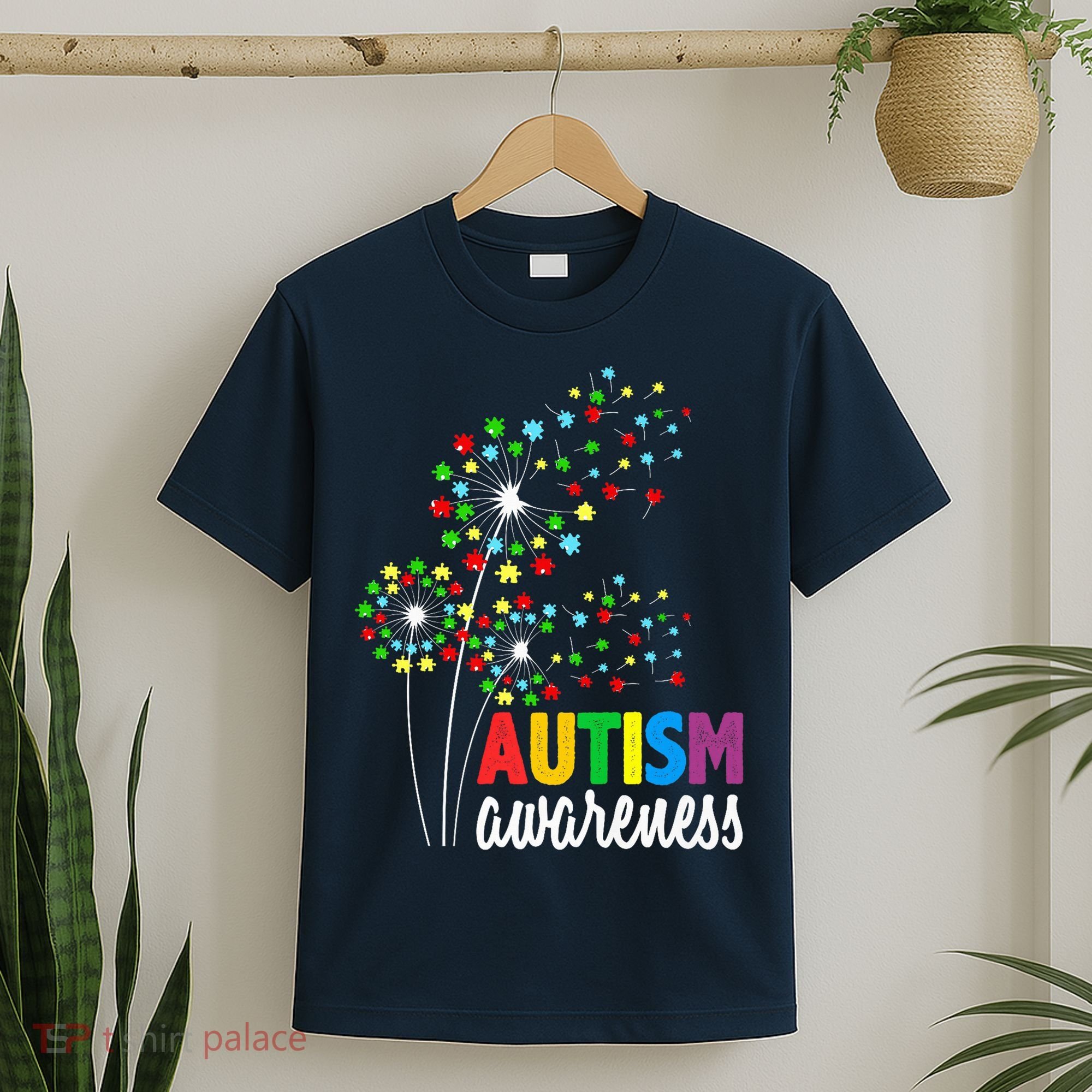 Autism Awareness Flower Autism Flower T-Shirt