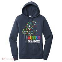 Autism Awareness Flower Autism Flower Women's Hoodie thumb 0