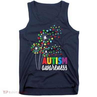 Autism Awareness Flower Autism Flower Tank Top