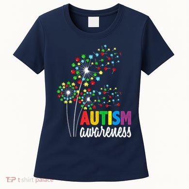 Autism Awareness Flower Autism Flower Women's T-Shirt