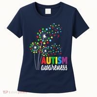 Autism Awareness Flower Autism Flower Women's T-Shirt thumb 0