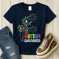 Autism Awareness Flower Autism Flower Women's T-Shirt thumb 3