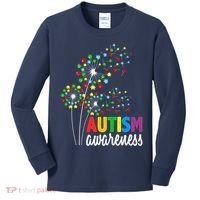 Autism Awareness Flower Autism Flower Kids Long Sleeve Shirt thumb 0