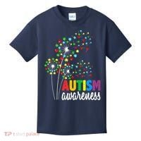 Autism Awareness Flower Autism Flower Kids T-Shirt thumb 0