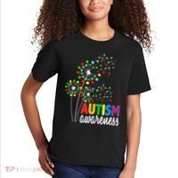Autism Awareness Flower Autism Flower Kids T-Shirt thumb 2