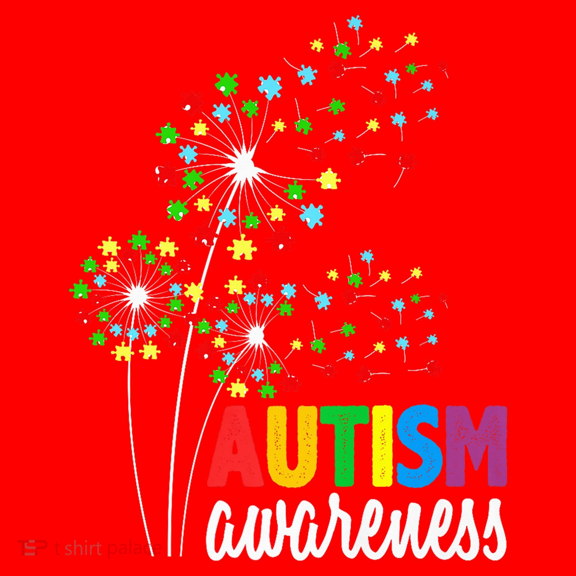 Autism Awareness Flower Autism Flower Santa Hat