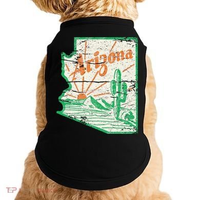 AZ Arizona Grand Canyon Cactus State Outdoors Activity Tee Doggie Tank