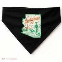 AZ Arizona Grand Canyon Cactus State Outdoors Activity Tee USA-Made Doggie Bandana thumb 0