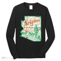AZ Arizona Grand Canyon Cactus State Outdoors Activity Tee Long Sleeve Shirt thumb 0