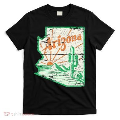 AZ Arizona Grand Canyon Cactus State Outdoors Activity Tee T-Shirt