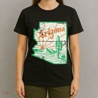 AZ Arizona Grand Canyon Cactus State Outdoors Activity Tee T-Shirt thumb 4
