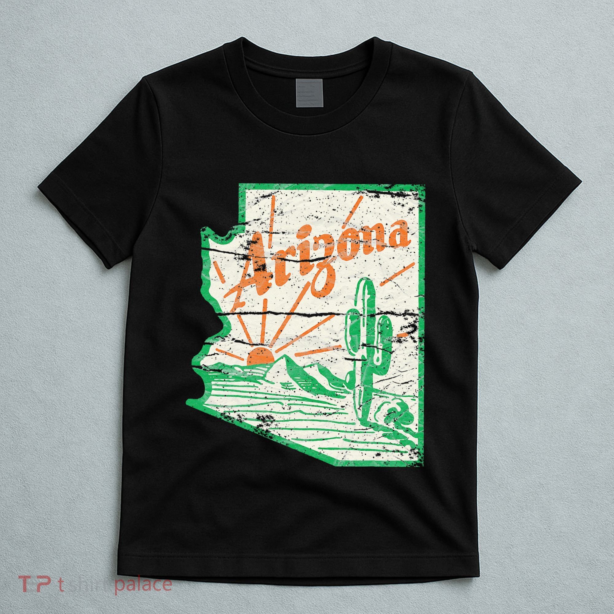 AZ Arizona Grand Canyon Cactus State Outdoors Activity Tee T-Shirt