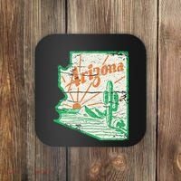 AZ Arizona Grand Canyon Cactus State Outdoors Activity Tee Coaster thumb 0