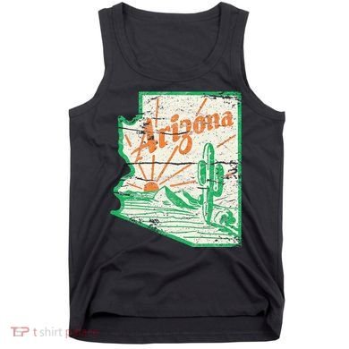 AZ Arizona Grand Canyon Cactus State Outdoors Activity Tee Tank Top