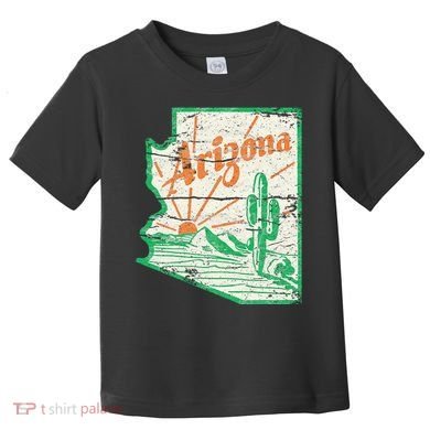 AZ Arizona Grand Canyon Cactus State Outdoors Activity Tee Toddler T-Shirt