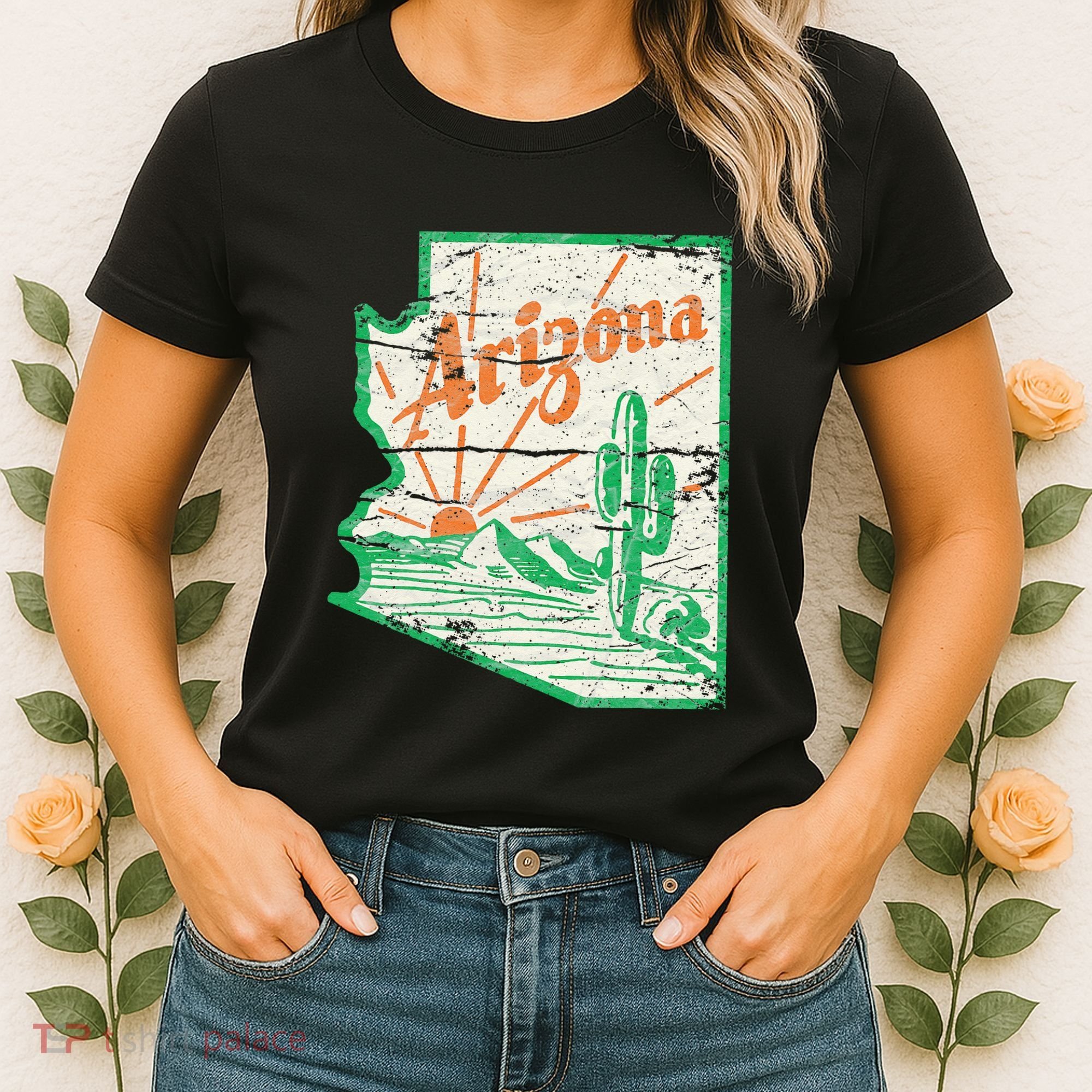 AZ Arizona Grand Canyon Cactus State Outdoors Activity Tee Women's T-Shirt