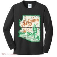 AZ Arizona Grand Canyon Cactus State Outdoors Activity Tee Kids Long Sleeve Shirt thumb 0
