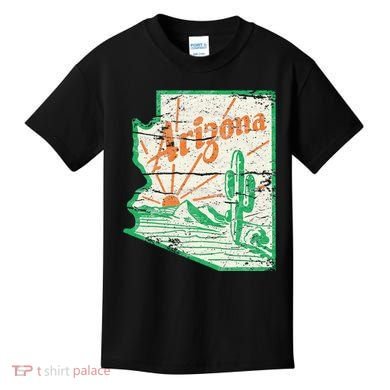 AZ Arizona Grand Canyon Cactus State Outdoors Activity Tee Kids T-Shirt
