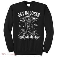 Alien Abduction Get In Loser Ufo Sweatshirt thumb 0