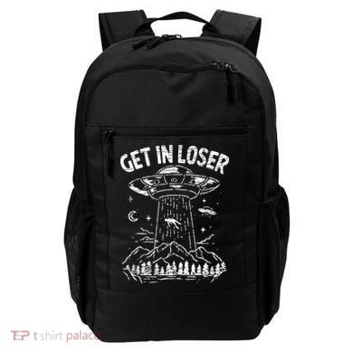 Alien Abduction Get In Loser Ufo Backpack