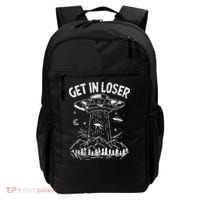 Alien Abduction Get In Loser Ufo Backpack thumb 0