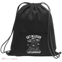 Alien Abduction Get In Loser Ufo Sweatshirt Cinch Pack Bag thumb 0