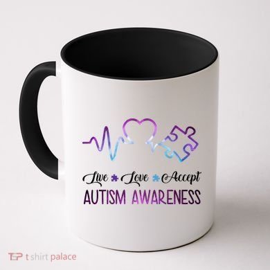 Autism Awareness Galaxy Coffee Mug