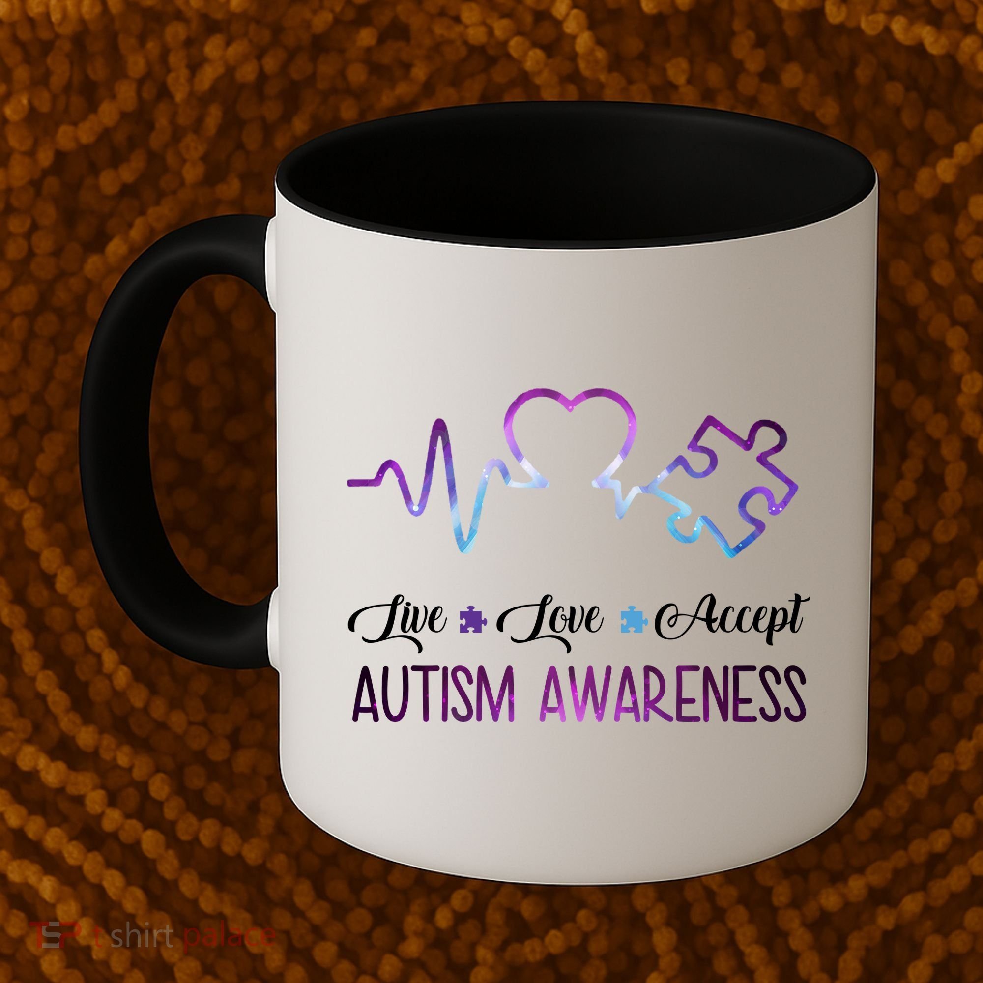 Autism Awareness Galaxy Coffee Mug