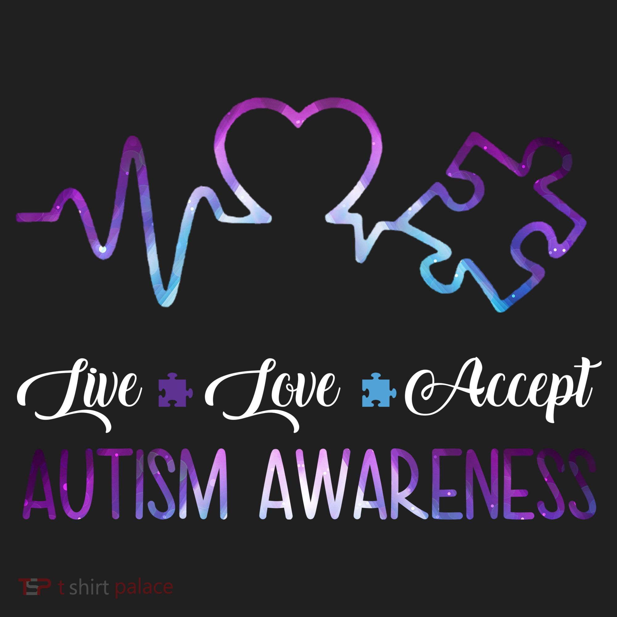 Autism Awareness Galaxy Tumbler