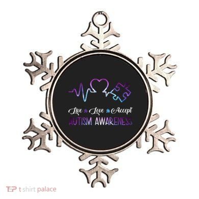 Autism Awareness Galaxy Ornament