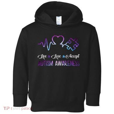 Autism Awareness Galaxy Toddler Hoodie