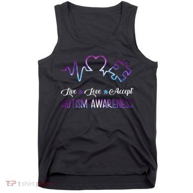 Autism Awareness Galaxy Tank Top
