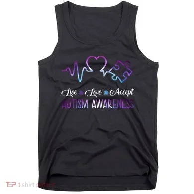 Autism Awareness Galaxy Tank Top