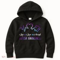 Autism Awareness Galaxy Kids Hoodie thumb 0