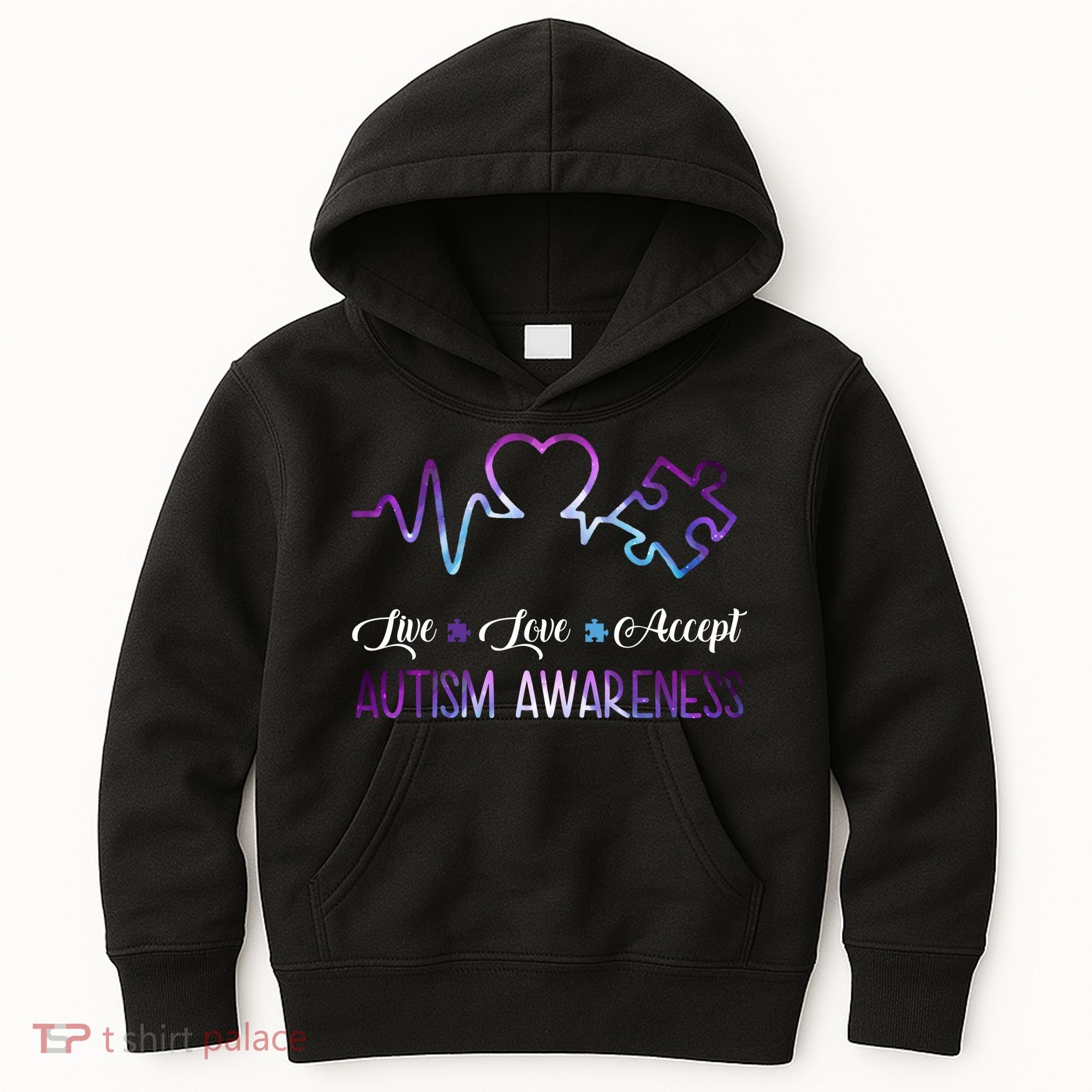 Autism Awareness Galaxy Kids Hoodie