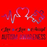 Autism Awareness Galaxy Santa Hat thumb 1