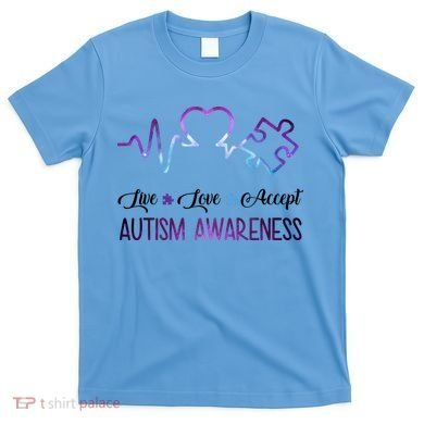 Autism Awareness Galaxy T-Shirt