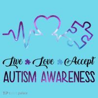 Autism Awareness Galaxy Kids T-Shirt thumb 4