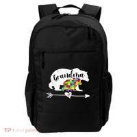 Autism Awareness Grandma Bear Support Autistic Adults Wo Backpack thumb 0