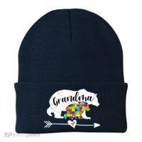 Autism Awareness Grandma Bear Support Autistic Adults Wo Beanie thumb 0